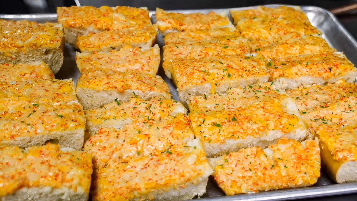 Cheezy Crab Bread